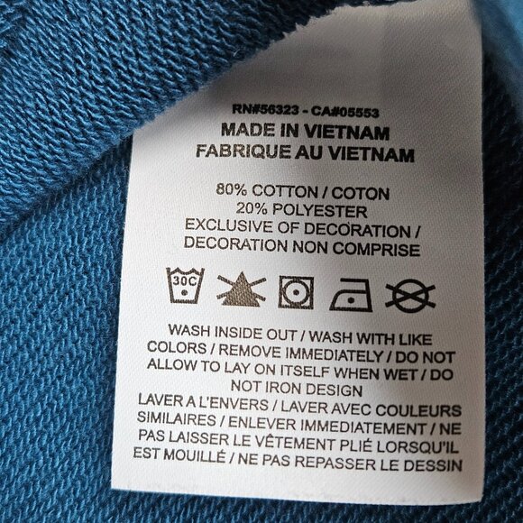 Nike Women Large Sweatshirt French Terry NSW Club Crew Pullover Long Sleeve RARE - Picture 10 of 11